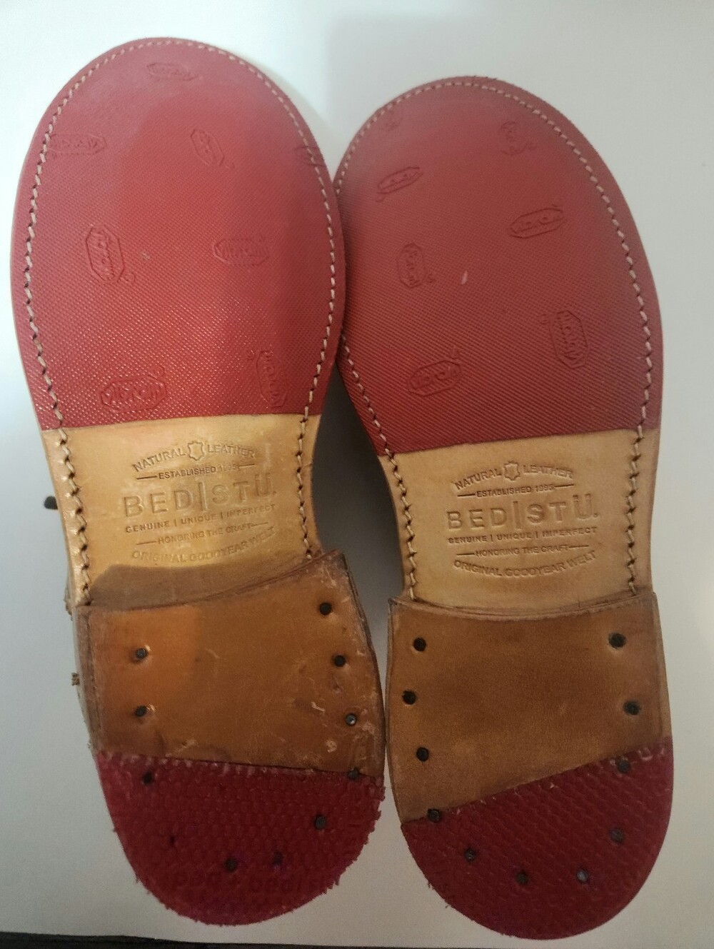 Bed Stu Leather Oxford Rustic Wingtips - Picture 2 of 13